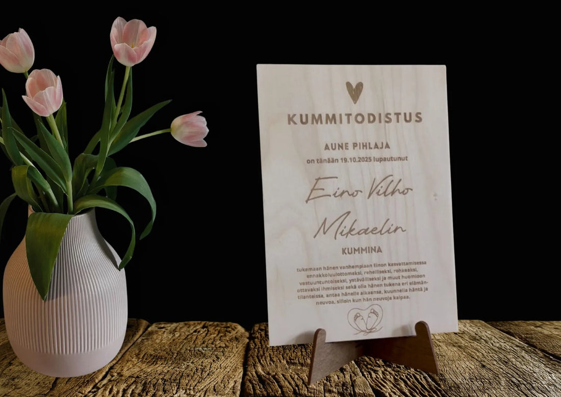 Mikä on kummitodistus?